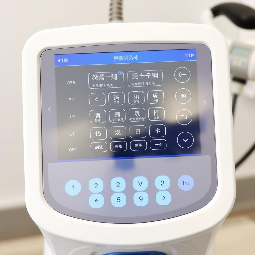 Interfaz intuitiva en máquina para hidroterapia de colon Interfaz intuitiva en máquina para hidroterapia de colon