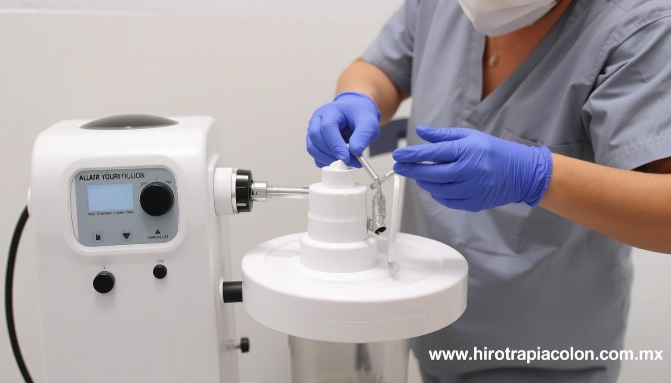 Limpieza diaria de Máquina para hidroterapia de colon MAIKONG Limpieza diaria de Máquina para hidroterapia de colon MAIKONG