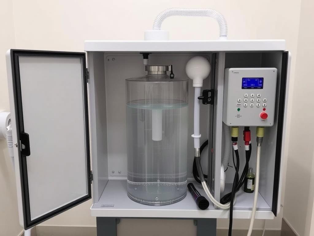 Máquina de hidroterapia de colon abierta con sistema de gravedad disponible en México Máquina de hidroterapia de colon abierta con sistema de gravedad disponible en México