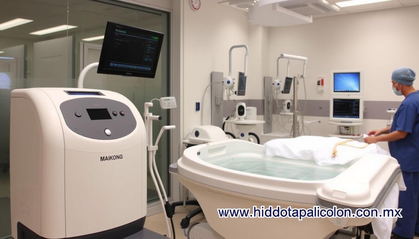 Máquina para hidroterapia de colon MAIKONG en uso en hospital moderno Máquina para hidroterapia de colon MAIKONG en uso en hospital moderno