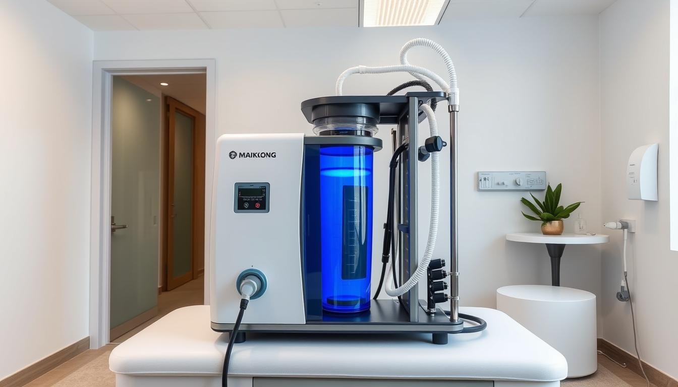 Máquina para hidroterapia de colon MAIKONG instalada en clínica moderna Máquina para hidroterapia de colon MAIKONG instalada en clínica moderna