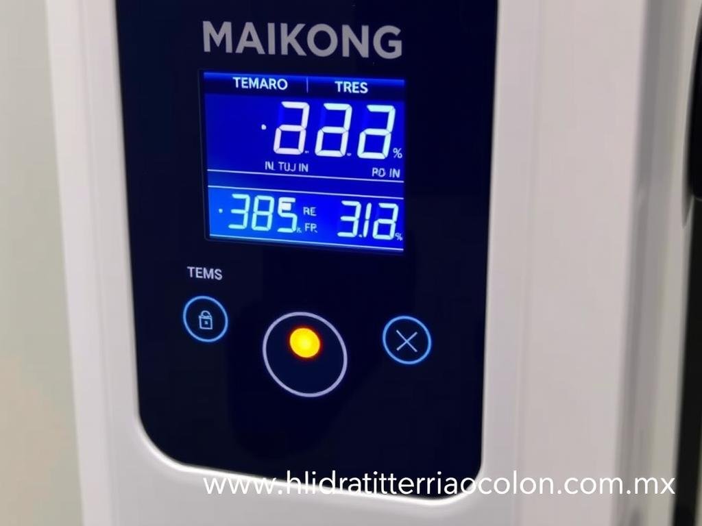 Panel de control digital de la máquina para hidroterapia de colon Panel de control digital de la máquina para hidroterapia de colon