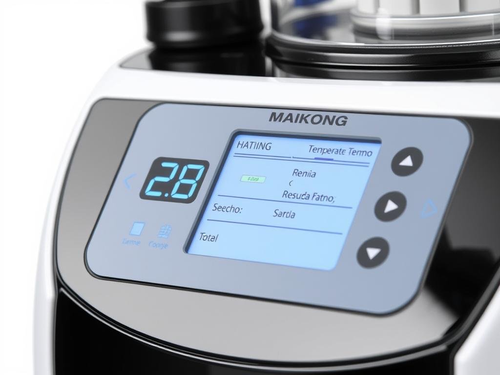 Panel de control digital de una Máquina para hidroterapia de colon MAIKONG Panel de control digital de una Máquina para hidroterapia de colon MAIKONG