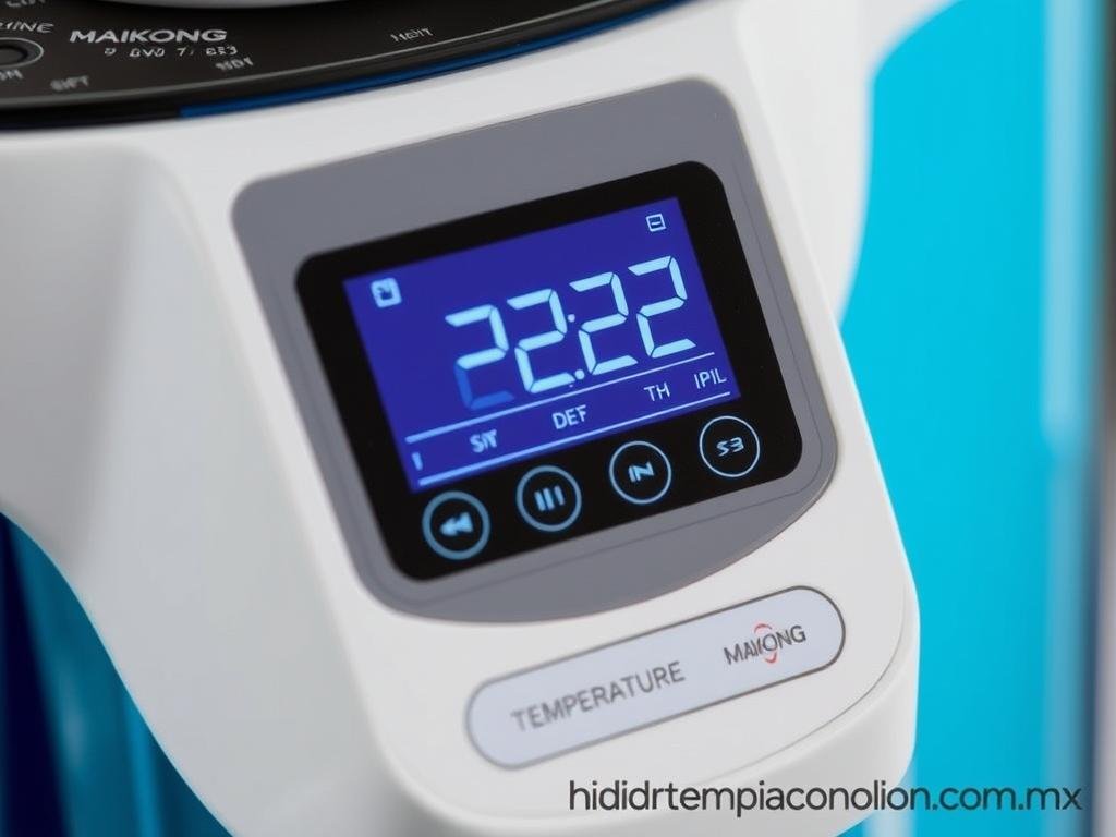 Panel de control digital de una máquina para hidroterapia de colon MAIKONG Panel de control digital de una máquina para hidroterapia de colon MAIKONG