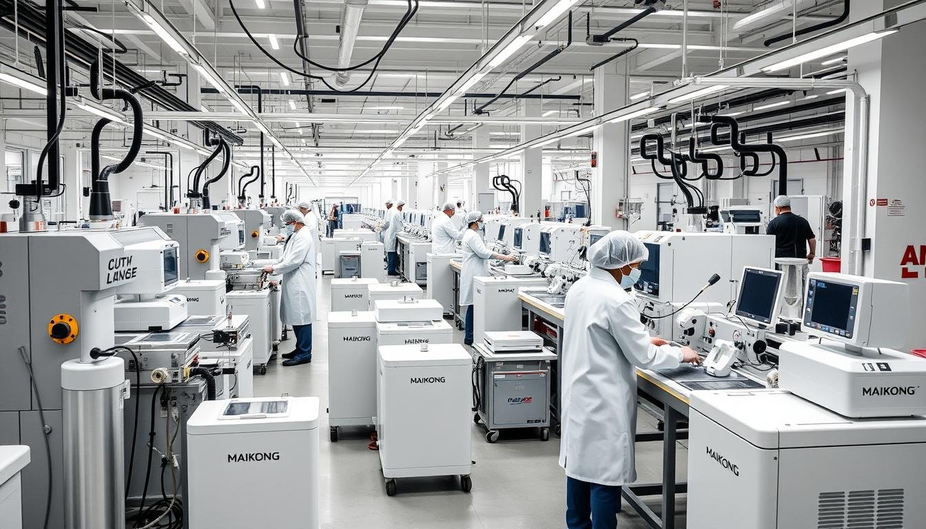 Planta de fabricación de máquinas para hidroterapia de colon MAIKONG Planta de fabricación de máquinas para hidroterapia de colon MAIKONG