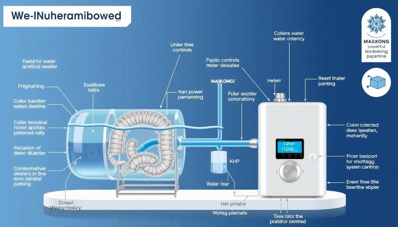 Proceso de hidroterapia de colon con máquina MAIKONG Proceso de hidroterapia de colon con máquina MAIKONG