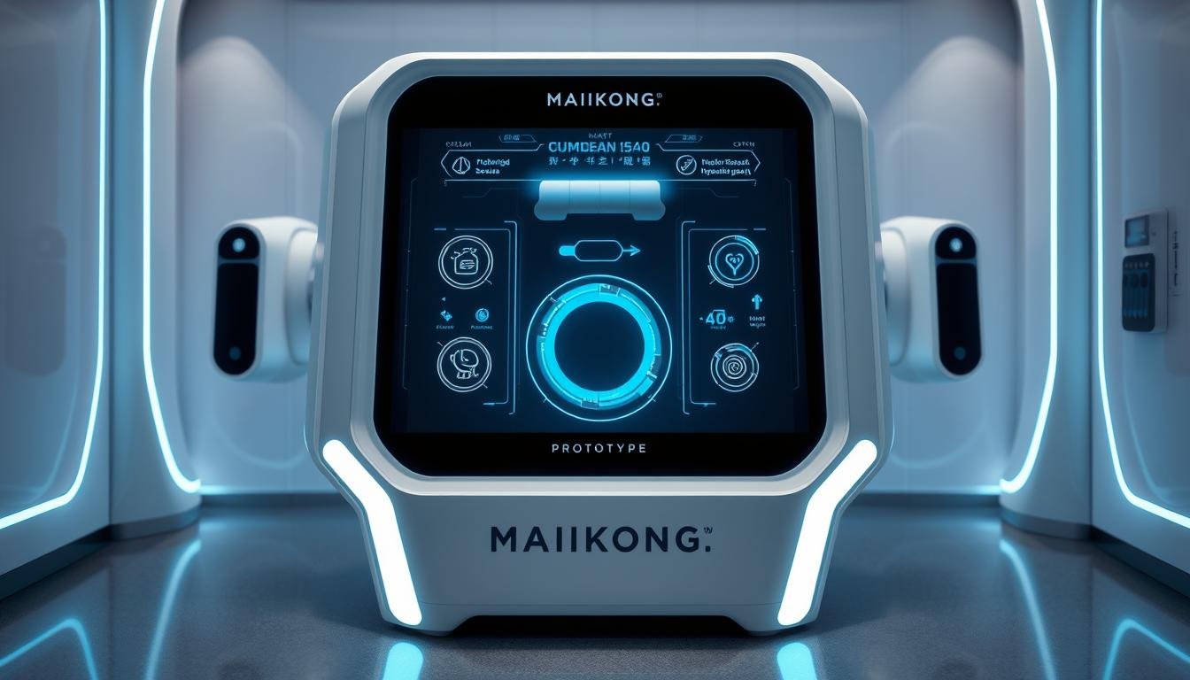 Prototipo futurista de máquina para hidroterapia de colon con inteligencia artificial Prototipo futurista de máquina para hidroterapia de colon con inteligencia artificial