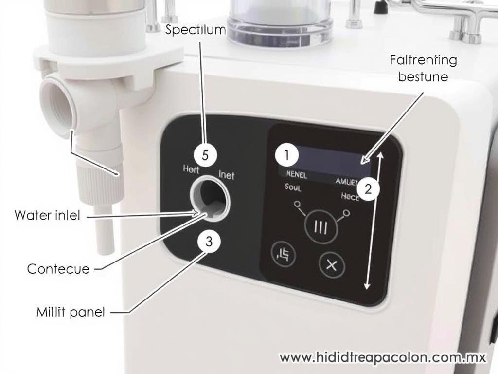 Puntos críticos de limpieza en Máquina para hidroterapia de colon Puntos críticos de limpieza en Máquina para hidroterapia de colon