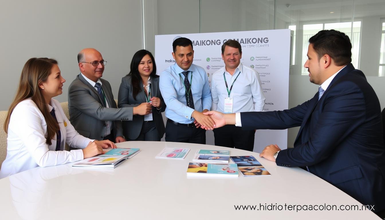 Representantes de distribuidores MAIKONG en reunión de negocios Representantes de distribuidores MAIKONG en reunión de negocios