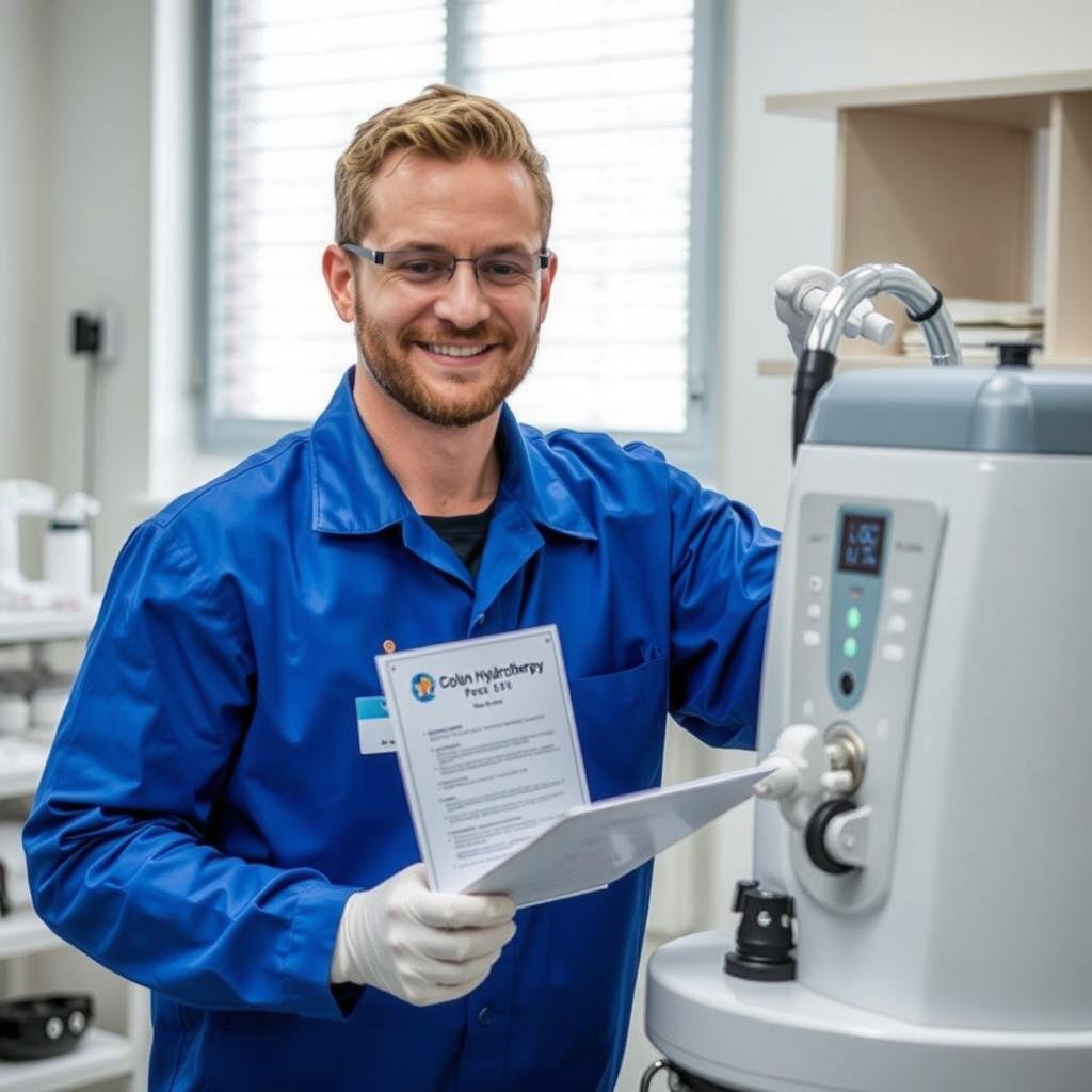 Servicio técnico y garantía para máquina para hidroterapia de colon Servicio técnico y garantía para máquina para hidroterapia de colon