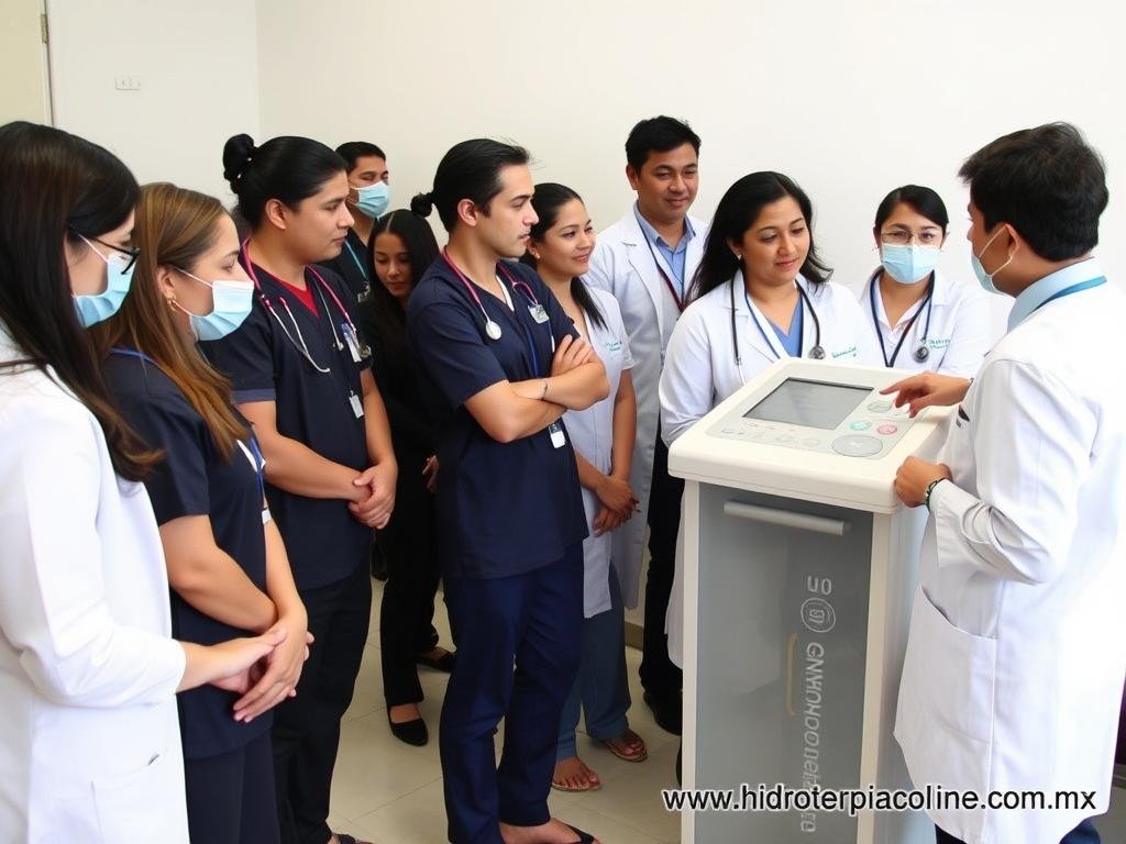Sesión de capacitación para uso de Máquina para hidroterapia de colon MAIKONG Sesión de capacitación para uso de Máquina para hidroterapia de colon MAIKONG