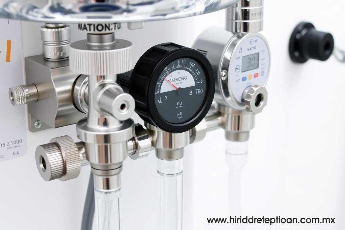 Sistema de control de flujo de agua en máquina para hidroterapia de colon MAIKONG Sistema de control de flujo de agua en máquina para hidroterapia de colon MAIKONG