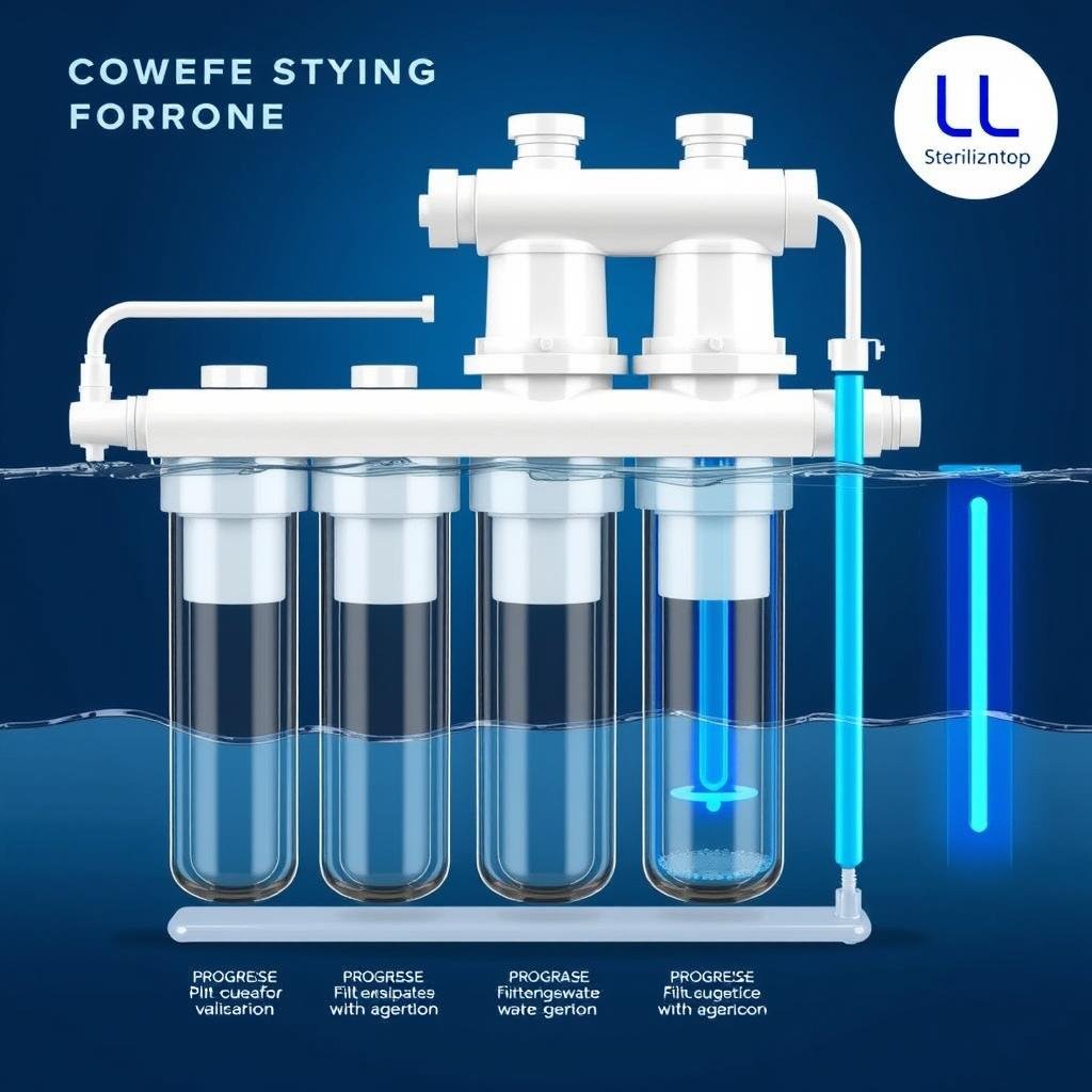 Sistema de filtración avanzado en máquina para hidroterapia de colon Sistema de filtración avanzado en máquina para hidroterapia de colon