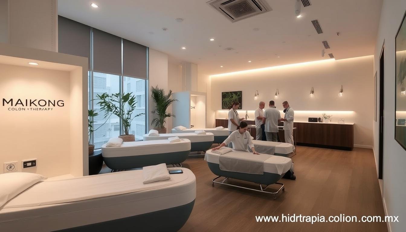 Centro de hidroterapia de colon en Morelia utilizando equipos MAIKONG