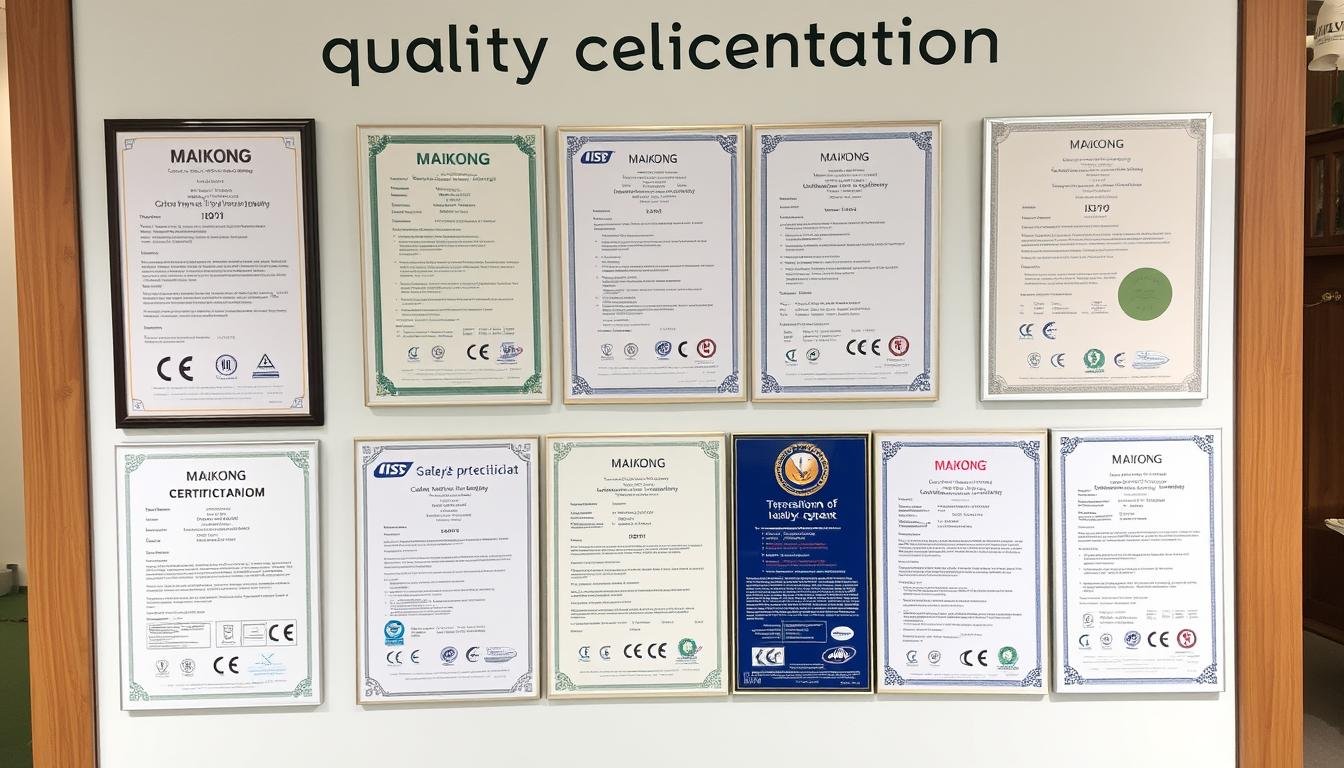 Certificaciones de calidad de equipos MAIKONG para hidroterapia de colon
