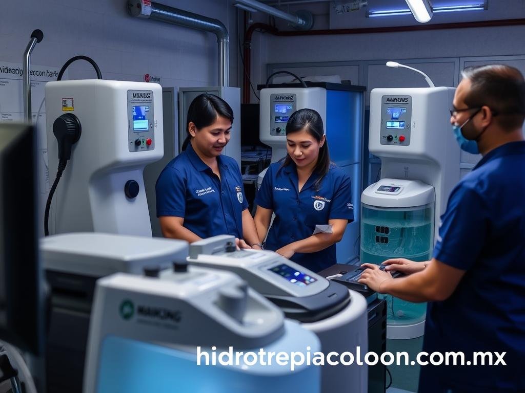 Equipo de soporte técnico de MAIKONG para Máquina para hidroterapia de colon Equipo de soporte técnico de MAIKONG para Máquina para hidroterapia de colon