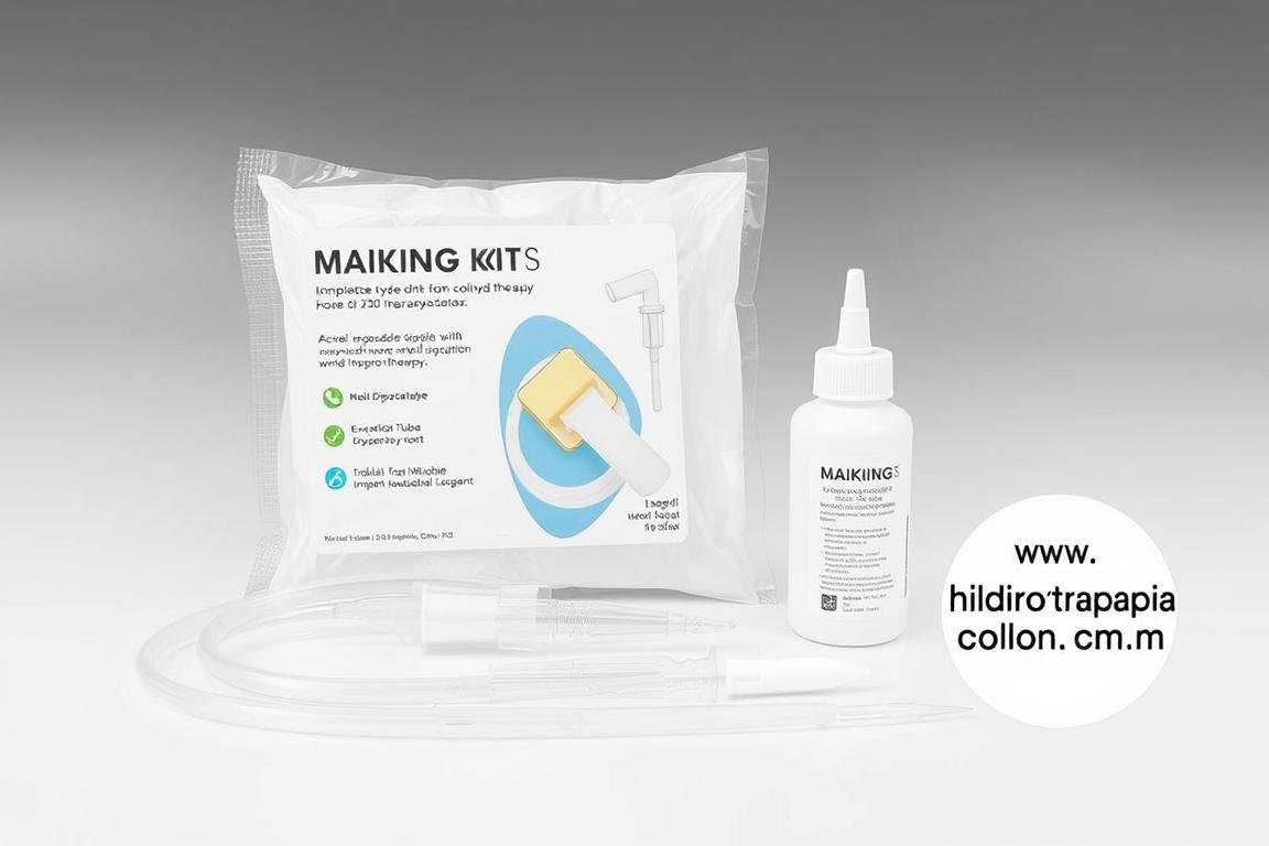 Hidrokit Grande para hidroterapia de colon