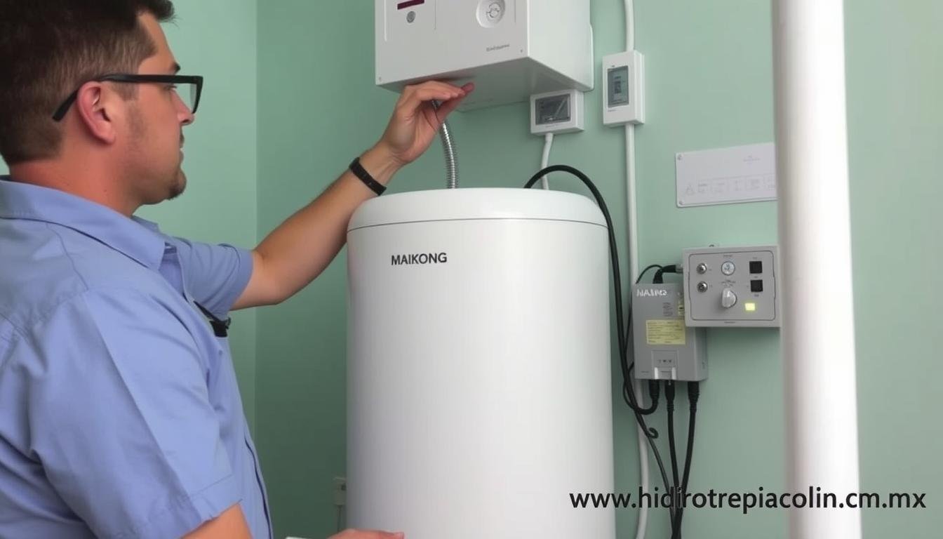 Instalación profesional de Máquina para hidroterapia de colon MAIKONG Instalación profesional de Máquina para hidroterapia de colon MAIKONG