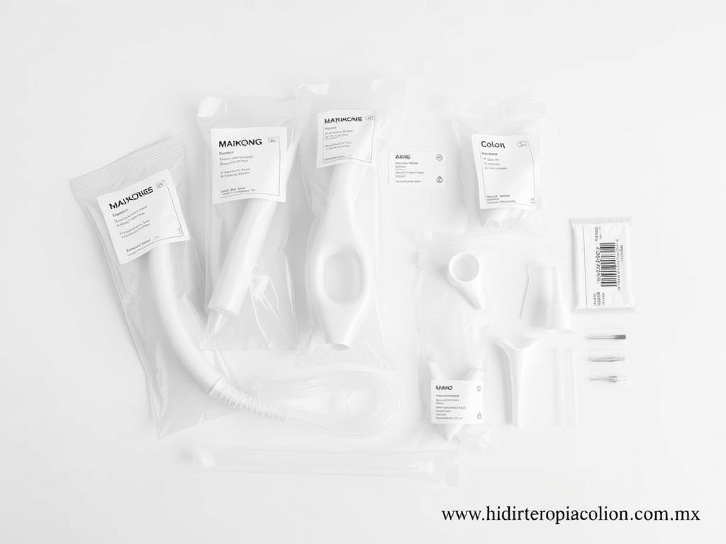 Kits desechables para hidroterapia de colon MAIKONG Kits desechables para hidroterapia de colon MAIKONG