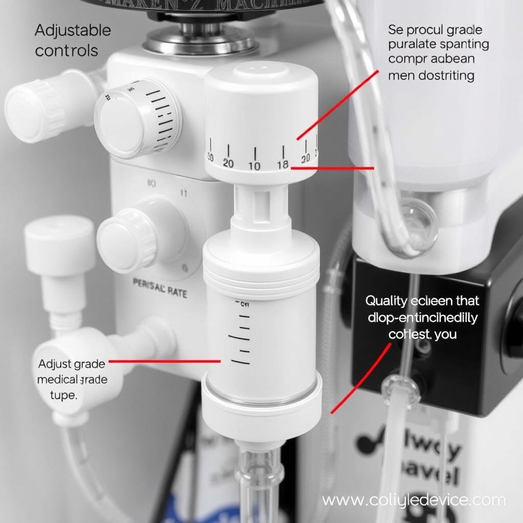 MAIKONG colenz machine peristaltic pump system