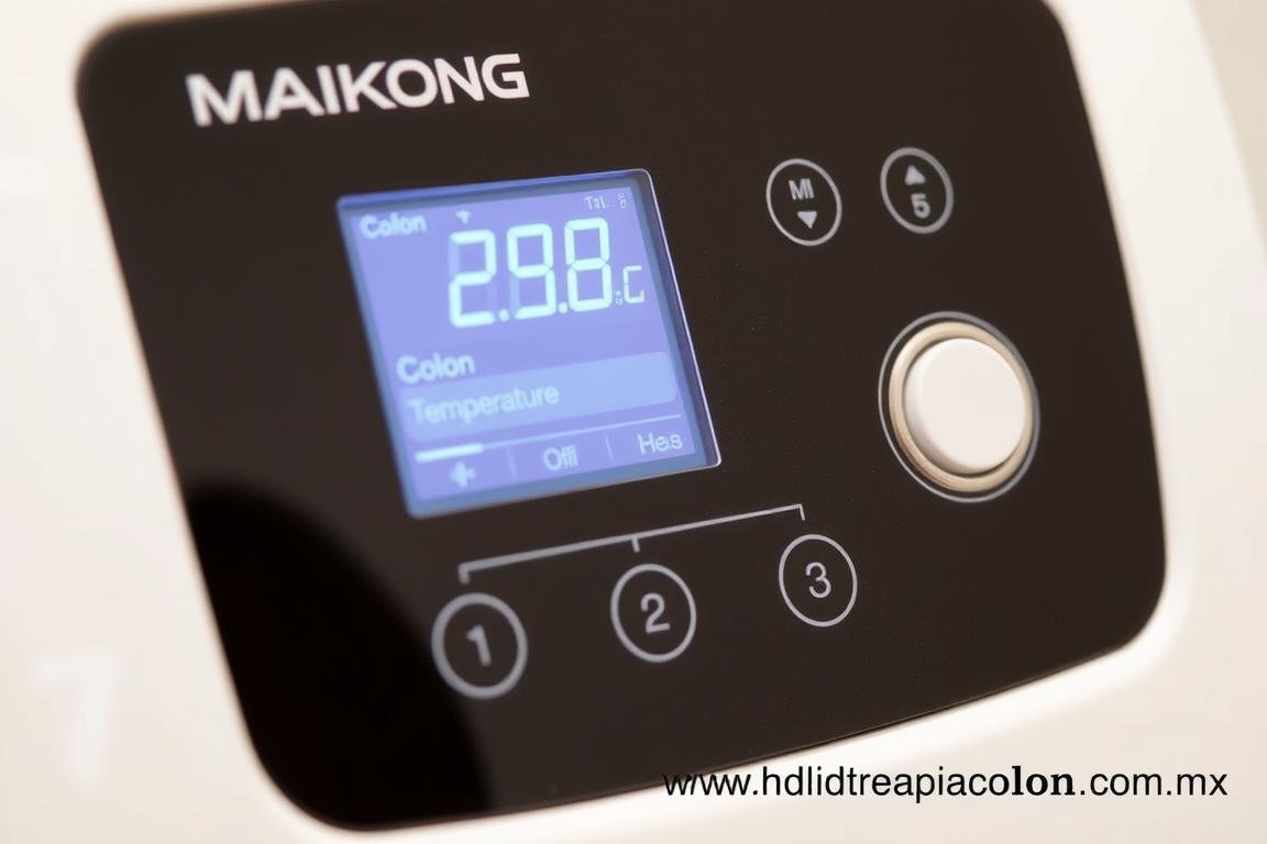 Panel de control de la máquina para hidroterapia de colon MAIKONG