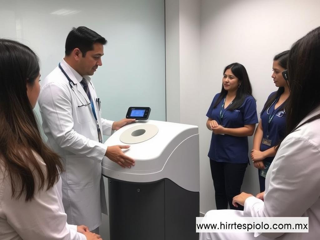 Sesión de capacitación para uso de máquina para hidroterapia de colon MAIKONG