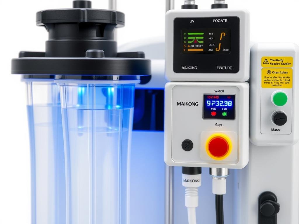 Sistema de purificación de agua del equipo MAIKONG para hidroterapia de colon