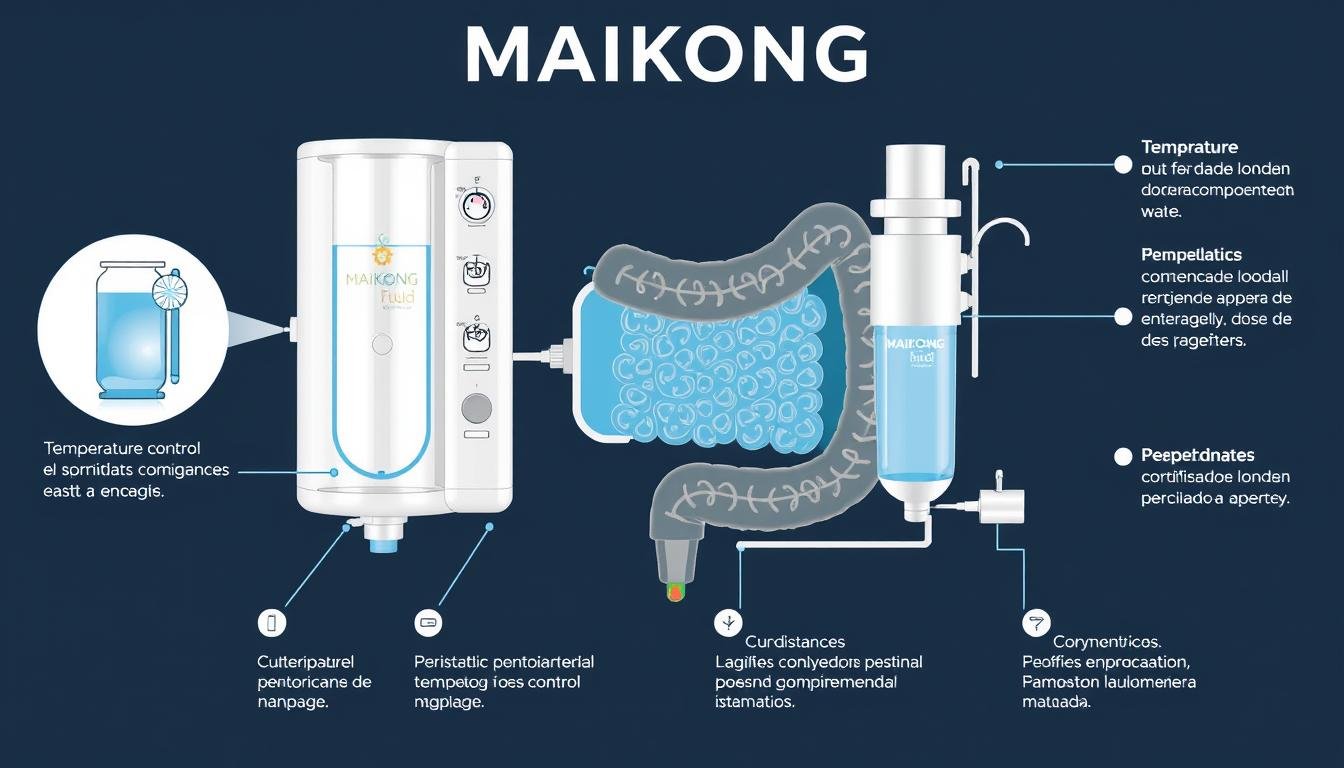 Características técnicas del sistema de hidroterapia de colon MAIKONG