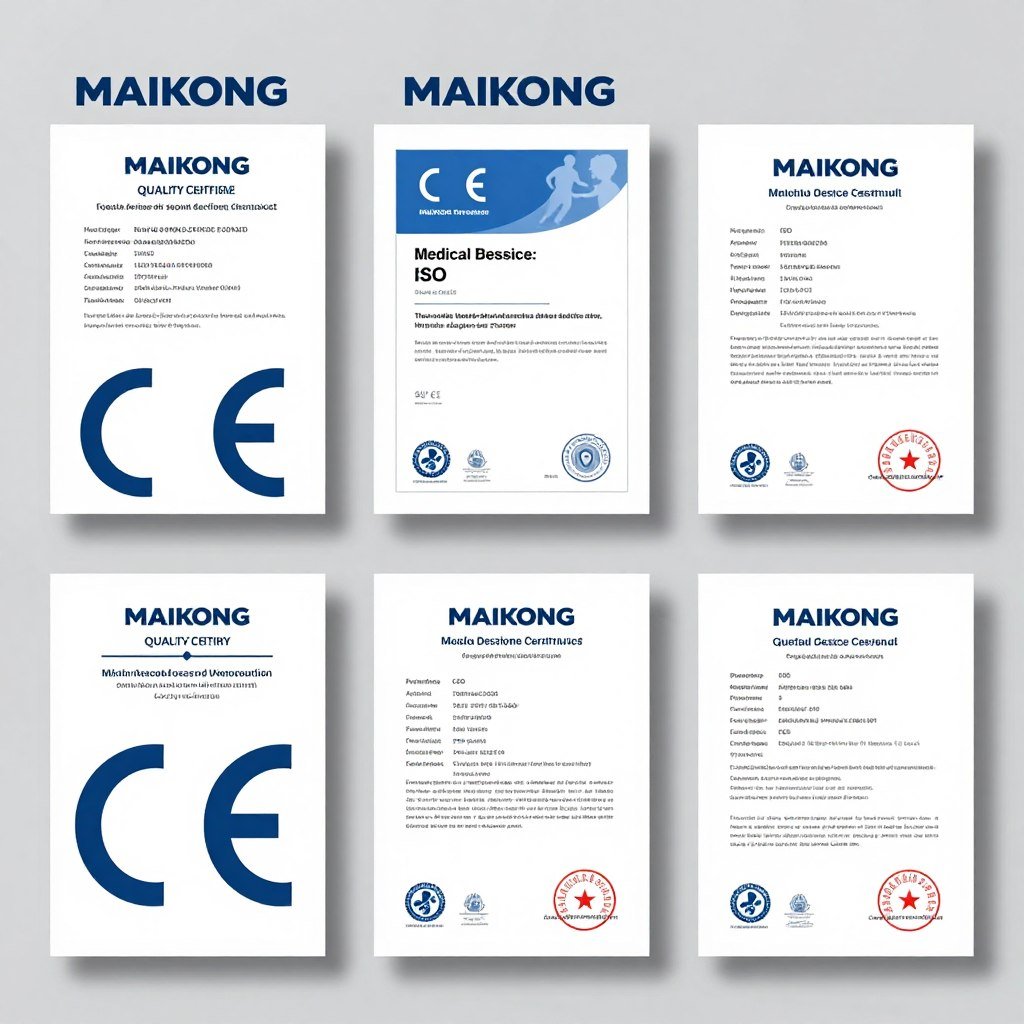 Certificaciones de calidad de equipos MAIKONG para clínica hidroterapia de colon