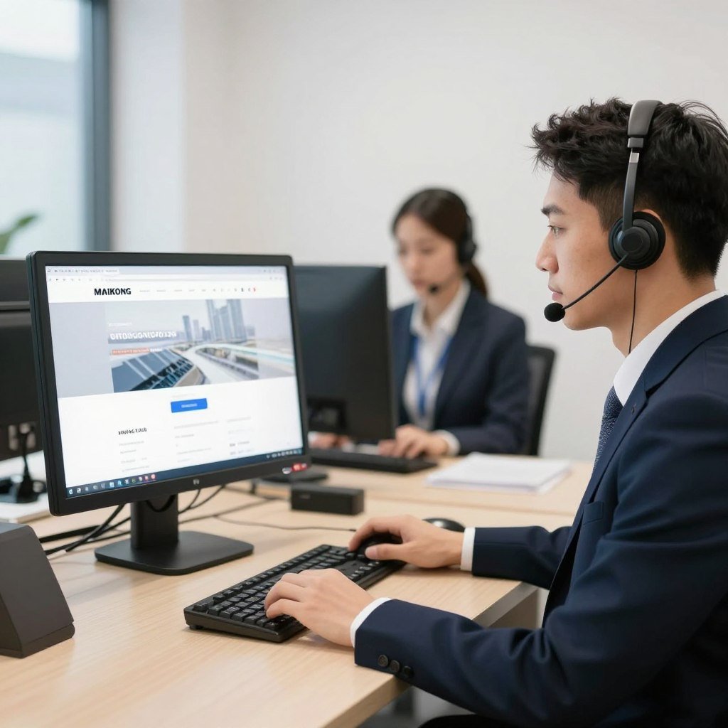 Equipo de atención al cliente de MAIKONG para clínica hidroterapia de colon