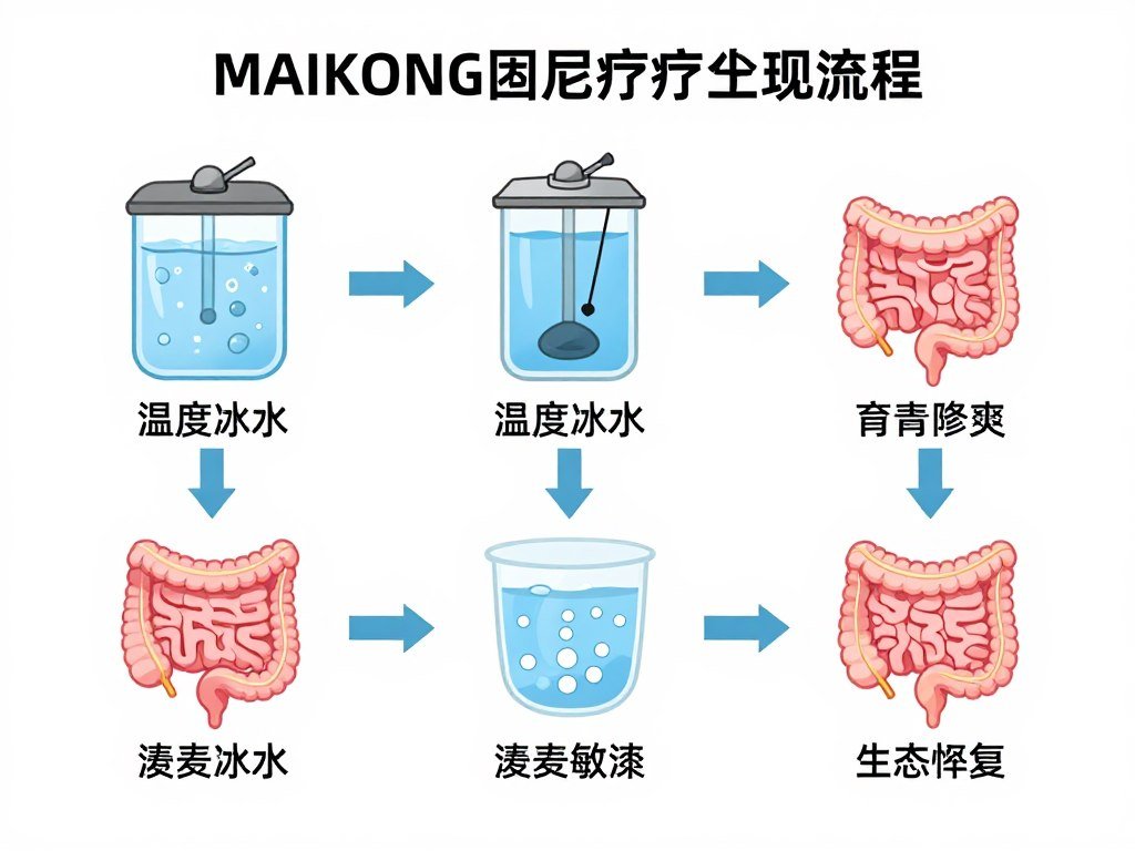 Proceso de hidroterapia de colon con equipo MAIKONG en clínica de Aguascalientes