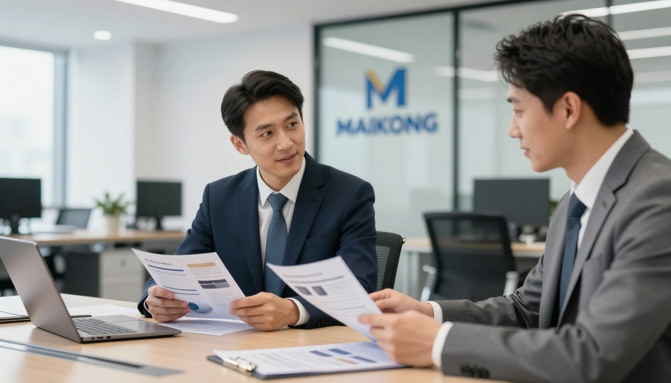 Representante de MAIKONG con distribuidor de equipos de hidroterapia de colon