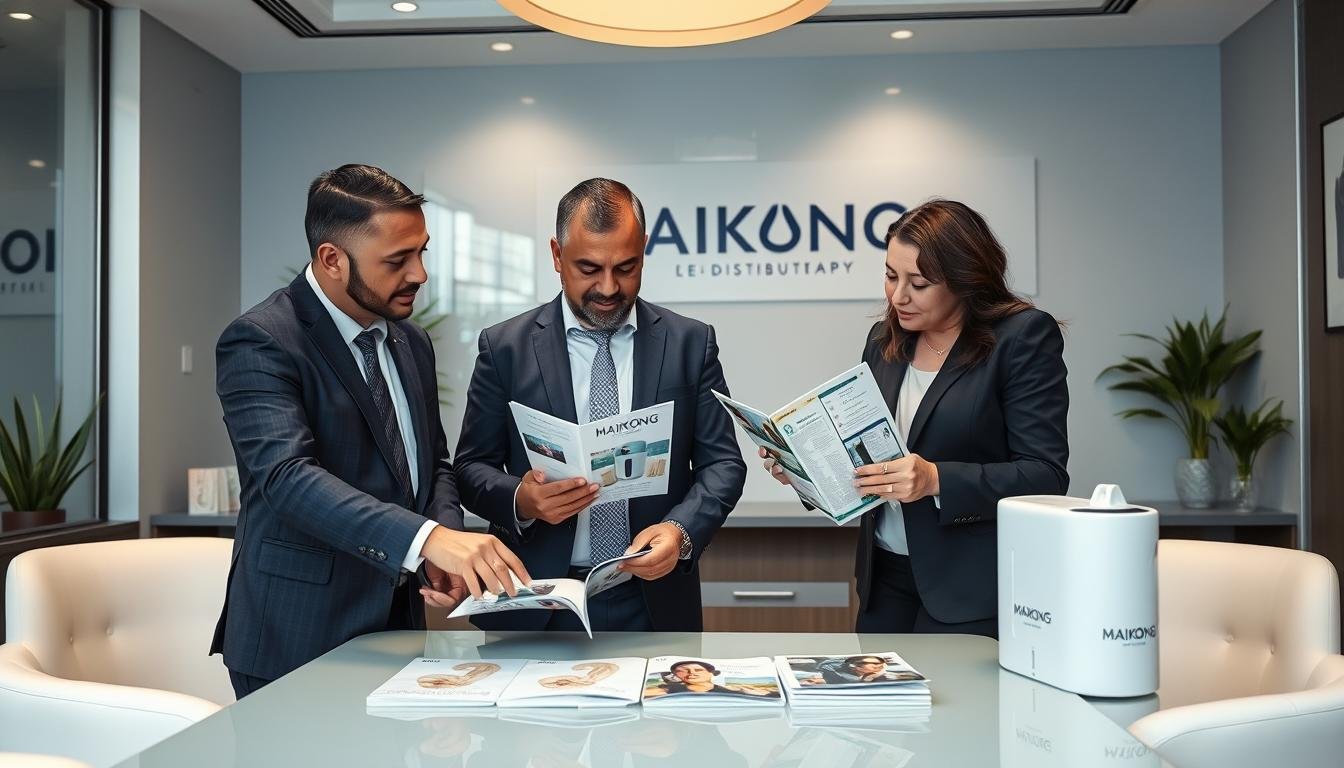 Representante de MAIKONG con distribuidor en México