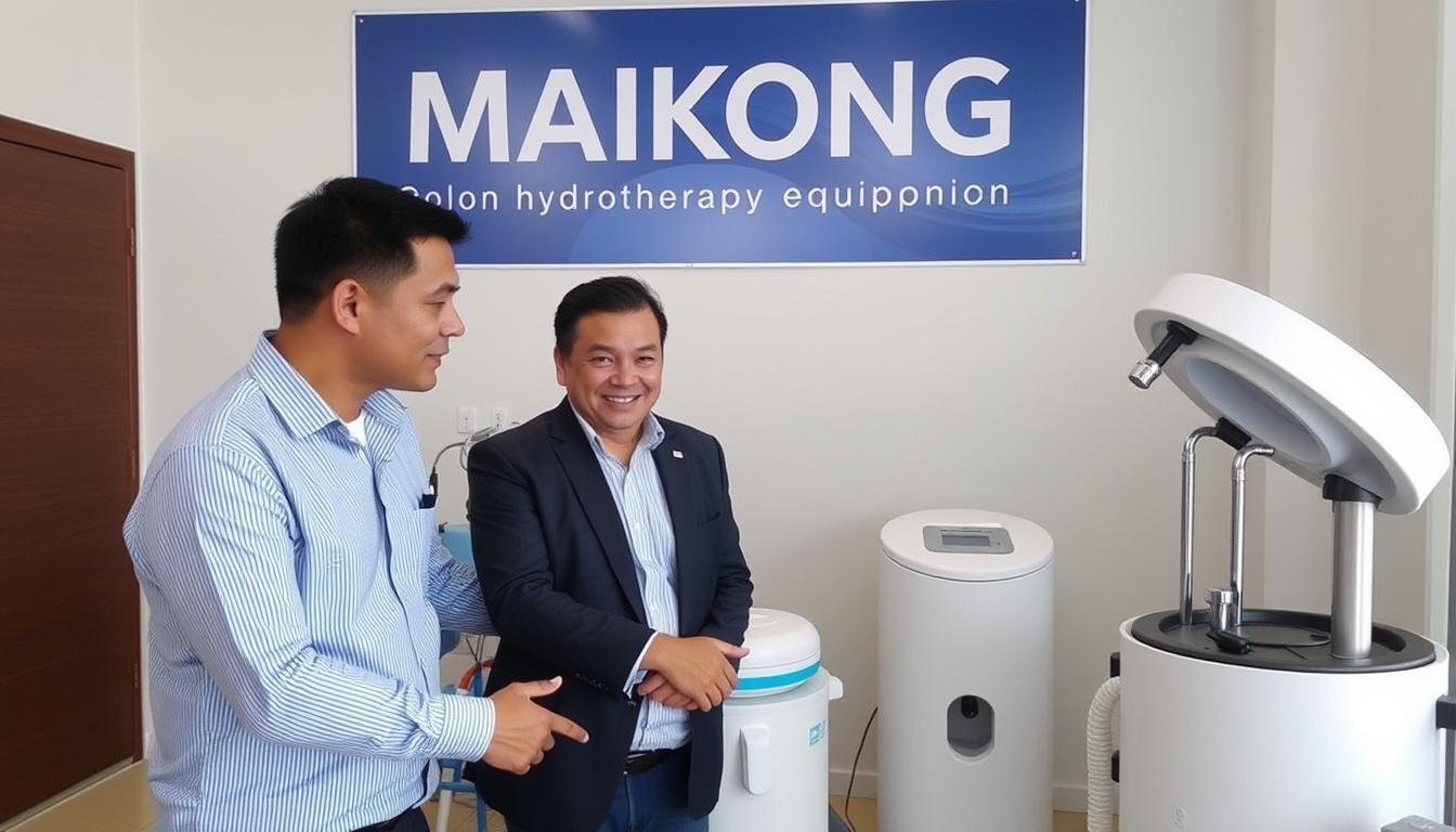 Video promocional sobre distribución de equipos MAIKONG para hidroterapia de colon en México