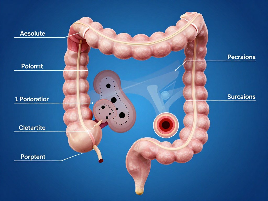 Representación gráfica de las contraindicaciones absolutas de hidroterapia de colon