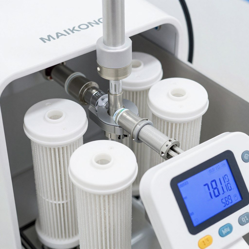 Sistema de purificación de agua para hidroterapia de colon