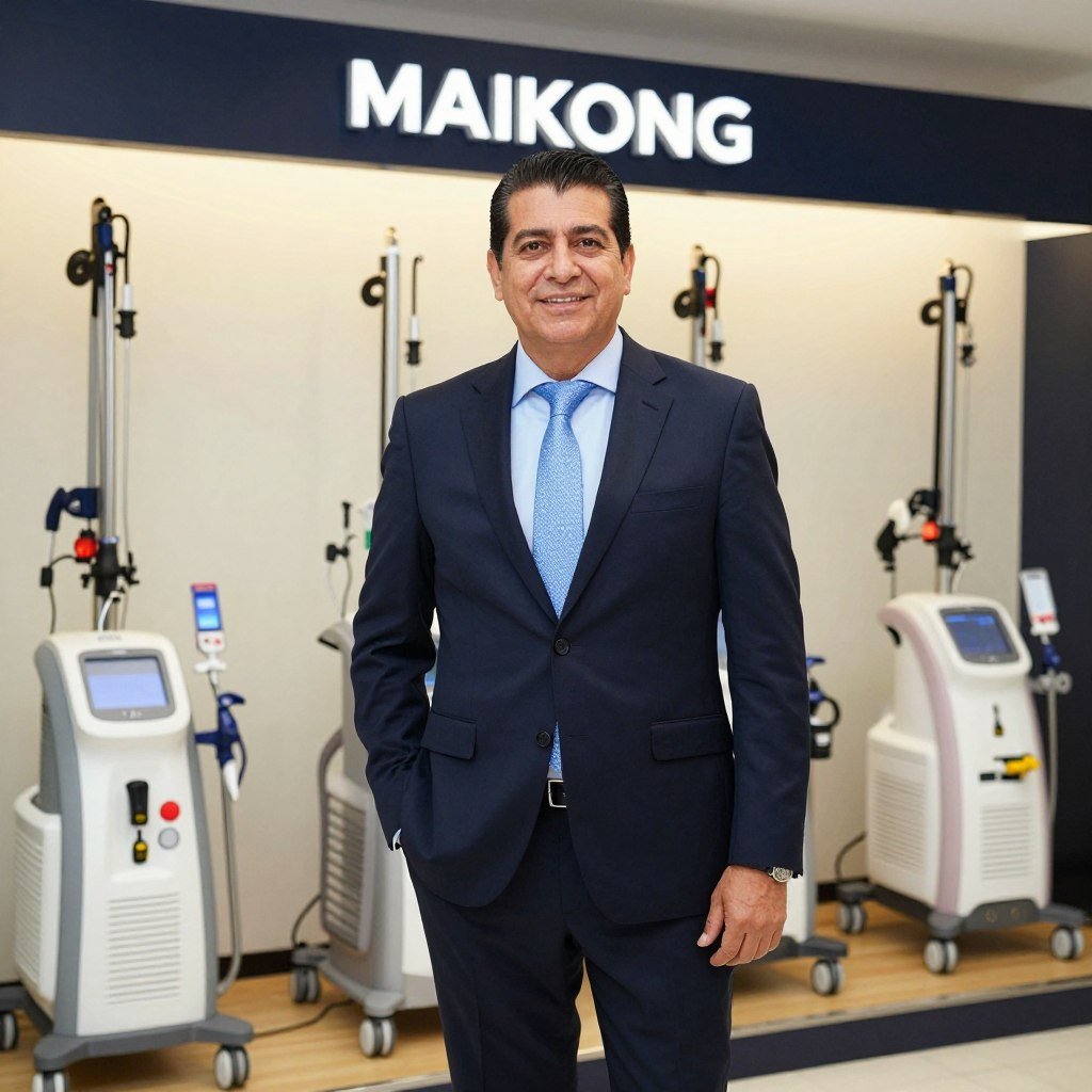 Distribuidor de MAIKONG en Monterrey mostrando equipos de hidroterapia