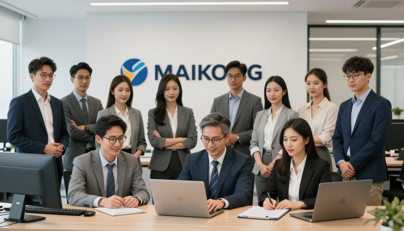 Equipo MAIKONG de soporte técnico y ventas para distribuidores en México