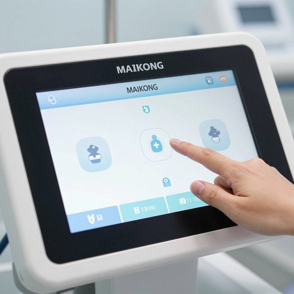 Pantalla táctil automática del equipo MAIKONG Pantalla táctil automática del equipo MAIKONG