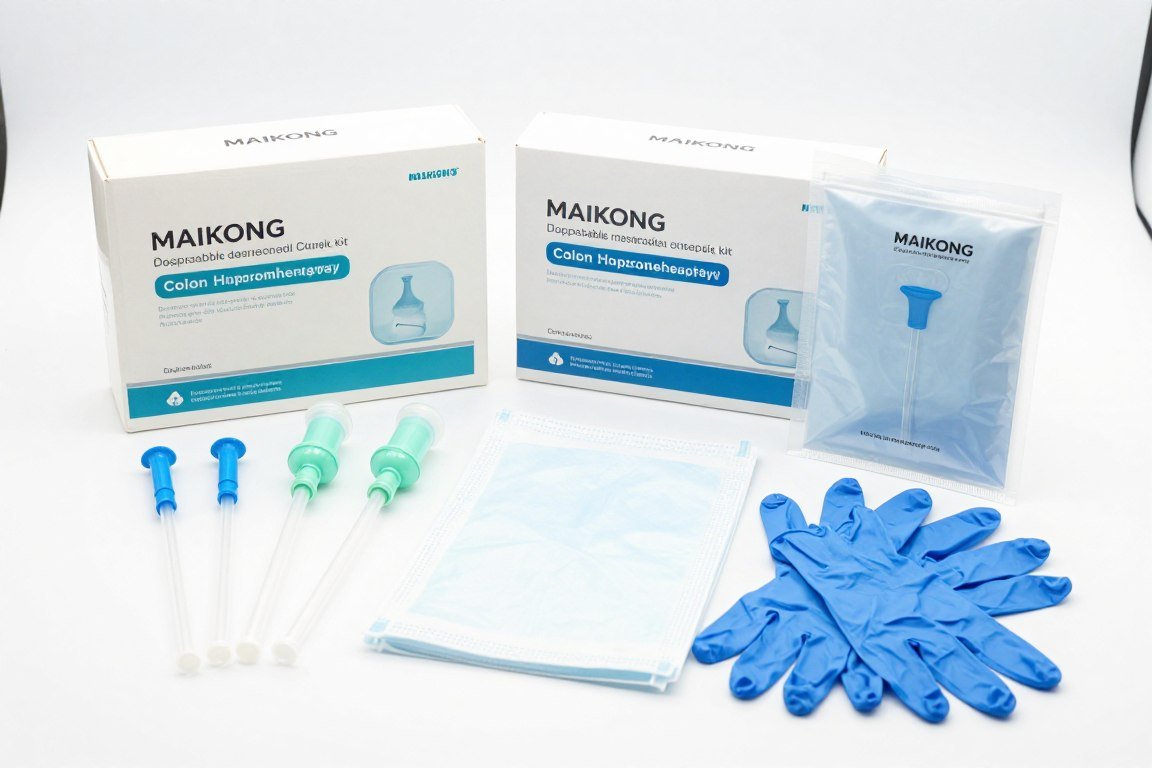 Kit completo de materiales desechables MAIKONG para hidroterapia de colon