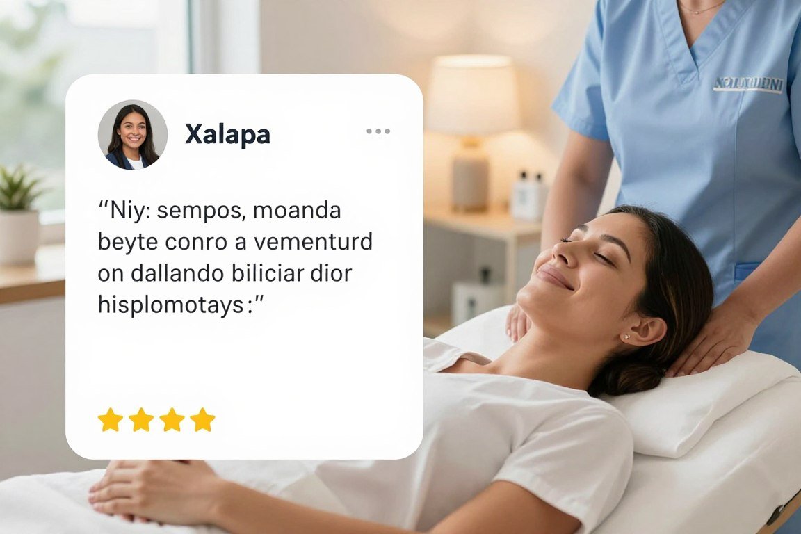 Paciente satisfecha después de sesión de hidroterapia de colon en Xalapa