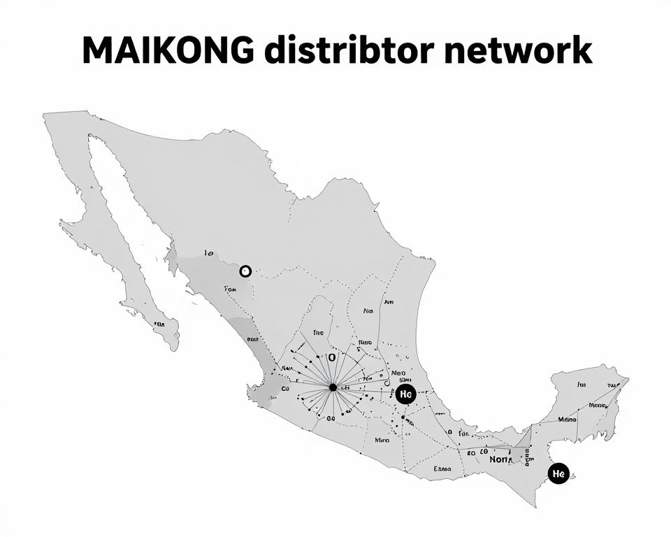 Red de distribuidores MAIKONG en México