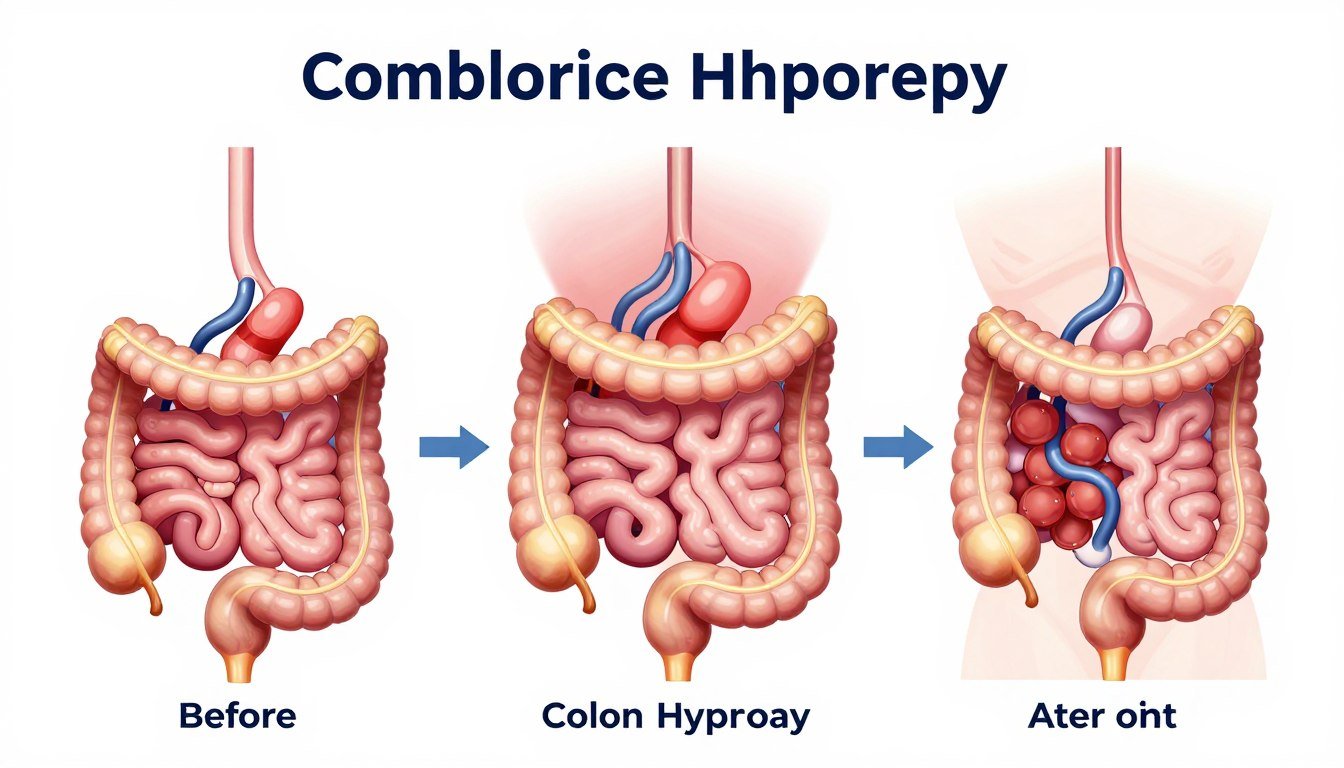 Tratamiento hidroterapia colon para diferentes condiciones digestivas