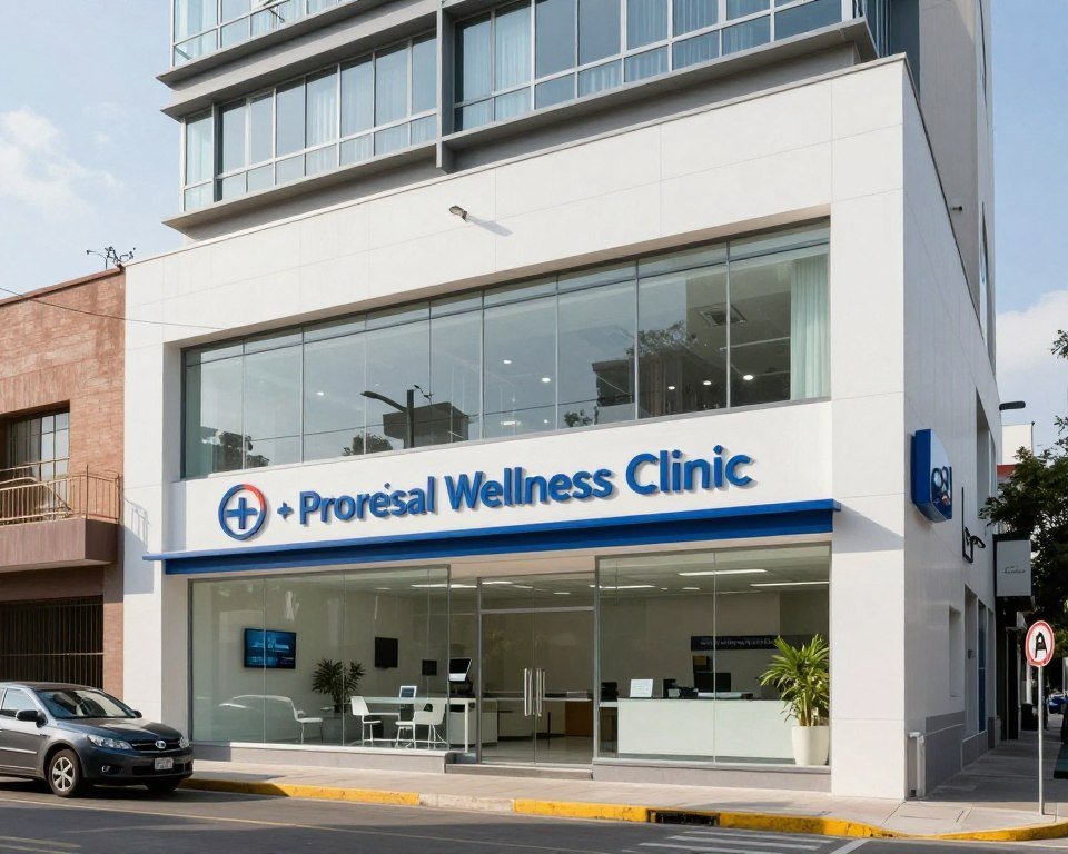 Exterior de clínica de hidroterapia de colon en Guadalajara México