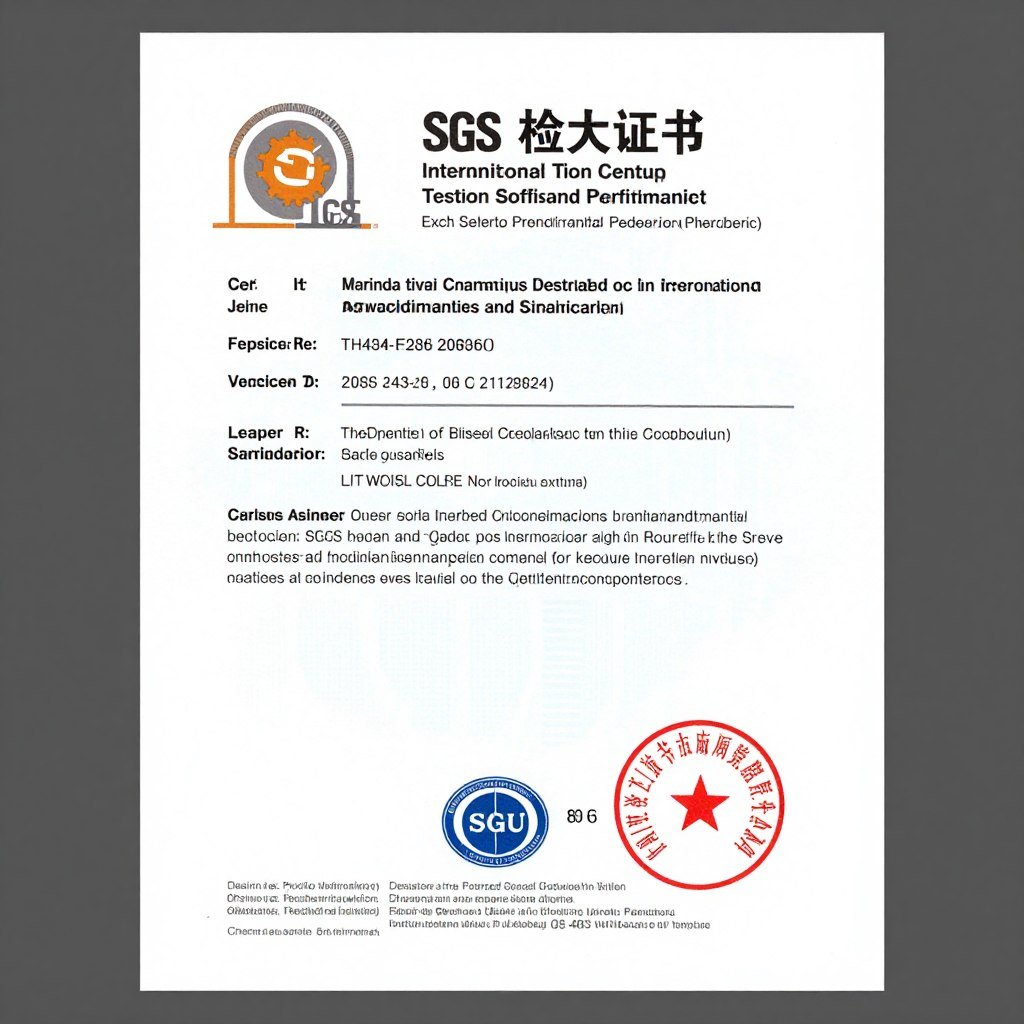 Certificación SGS para inspección y verificación