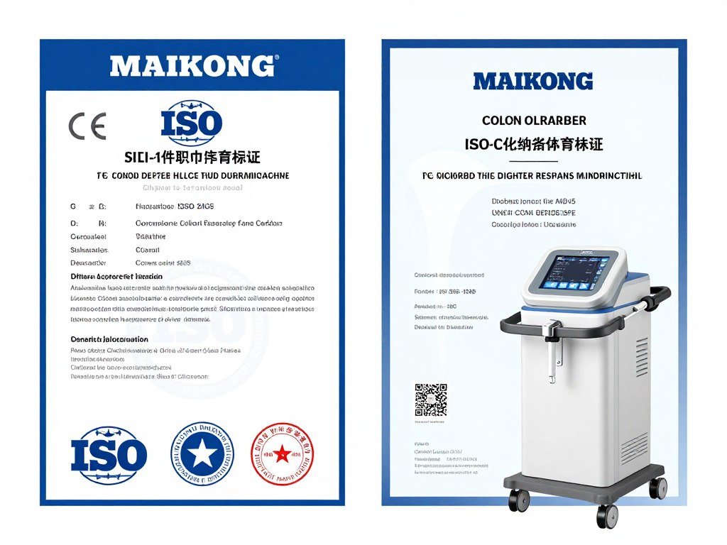 Certificaciones CE ISO SGS de máquina para hidroterapia de colon MAIKONG Certificaciones CE ISO SGS de máquina para hidroterapia de colon MAIKONG