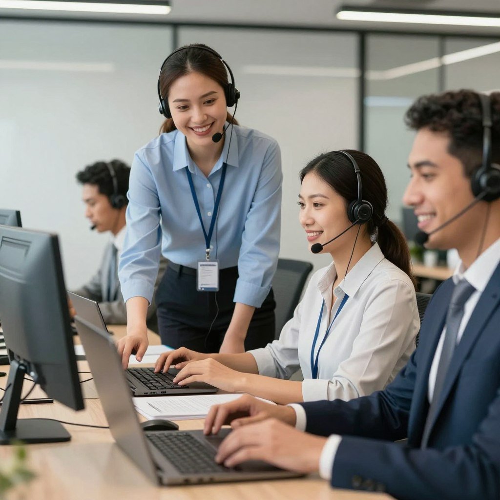 Equipo de servicio al cliente MAIKONG atendiendo consultas de distribuidores mexicanos