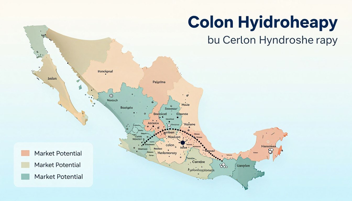 Mapa de oportunidades de negocio hidroterapia colon en principales ciudades mexicanas Mapa de oportunidades de negocio hidroterapia colon en principales ciudades mexicanas