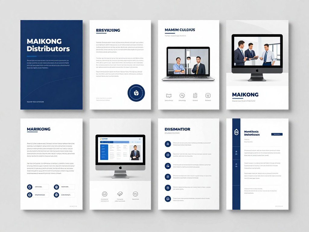 Materiales de marketing y capacitación para distribuidores MAIKONG