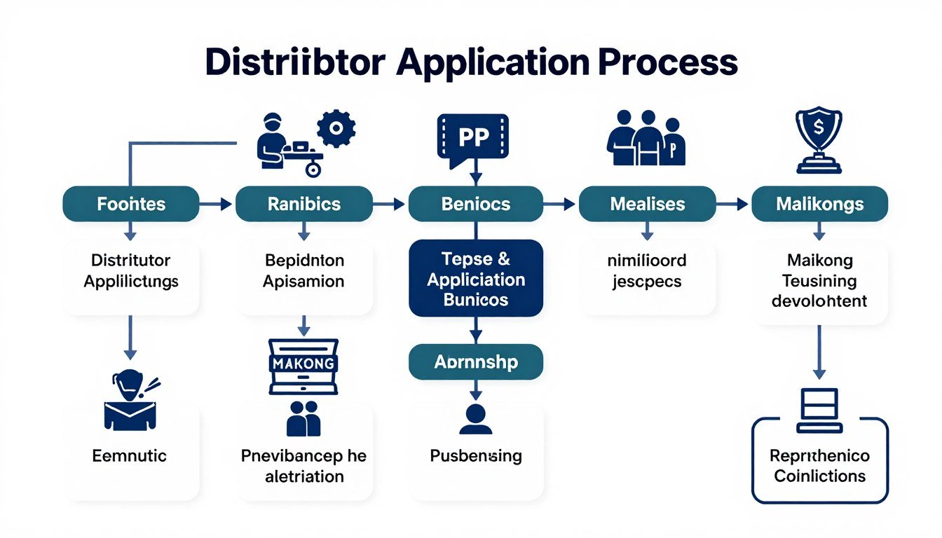 Proceso de aplicación para convertirse en distribuidor MAIKONG
